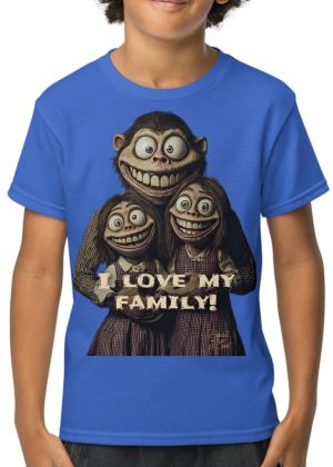 I Love My Family Kid's 8000B Tee