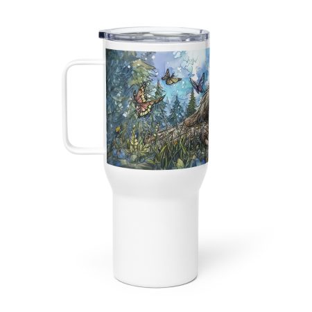 Daydreamin' Travel mug with a handle - Image 2