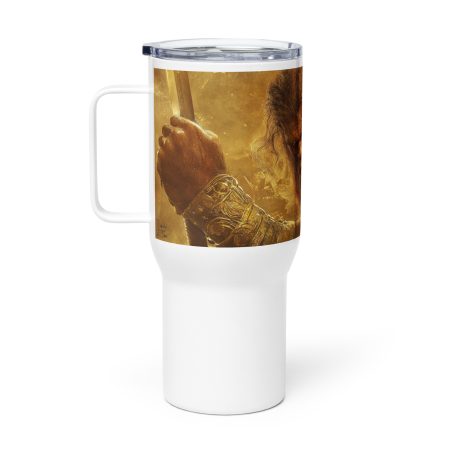 Don't Mess with my Stuff - Travel mug with a handle - Image 2