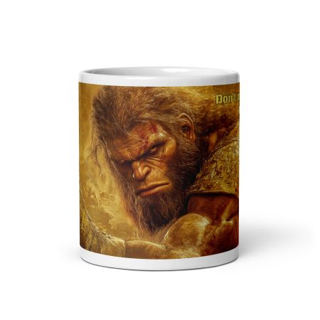 Don't Mess with my Stuff! White glossy mug