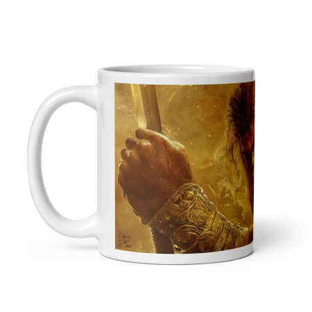 Don't Mess with my Stuff! White glossy mug - Image 3
