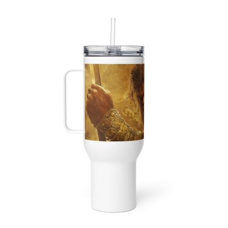 Don't Touch My Stuff Travel mug with a handle 25 or 40 ounce - Image 6