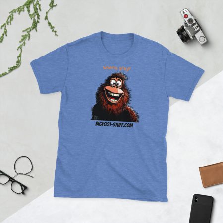 64000 Wanna Play? Short-Sleeve Unisex T-Shirt - Image 3