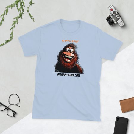 64000 Wanna Play? Short-Sleeve Unisex T-Shirt - Image 5