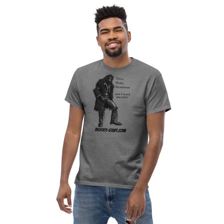 Tall Dark Handsome 5000 Unisex classic tee - Image 4