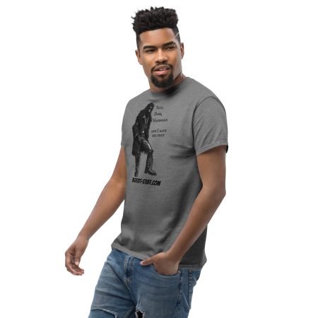 Tall Dark Handsome 5000 Unisex classic tee - Image 3