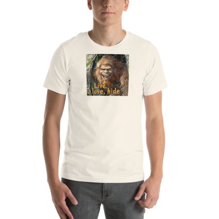 3001 Live Love Hide Slinky Unisex Tee - Image 5
