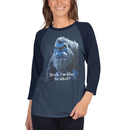 3/4 sleeve raglan shirt - Image 2